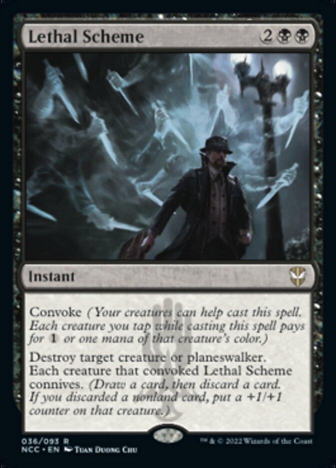 Lethal Scheme [Streets of New Capenna Commander] - La Boîte Mystère ( The Mystery Box)