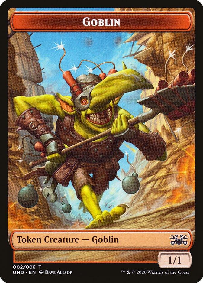 Goblin // Giant Teddy Bear Double-sided Token [Unsanctioned Tokens] - La Boîte Mystère ( The Mystery Box)
