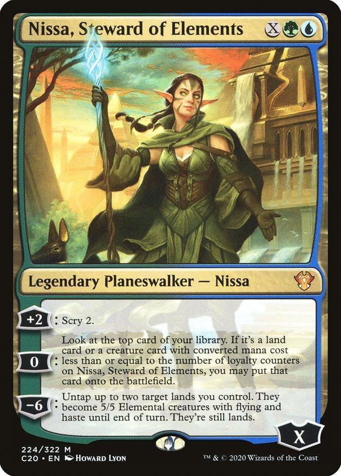 Nissa, Steward of Elements [Commander 2020] - La Boîte Mystère ( The Mystery Box)