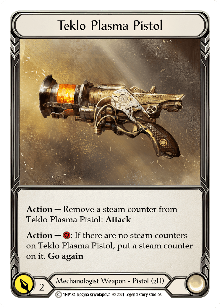 Teklo Plasma Pistol [1HP184] - La Boîte Mystère ( The Mystery Box)