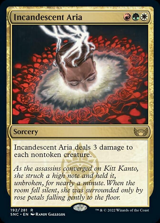 Incandescent Aria [Streets of New Capenna] - La Boîte Mystère ( The Mystery Box)