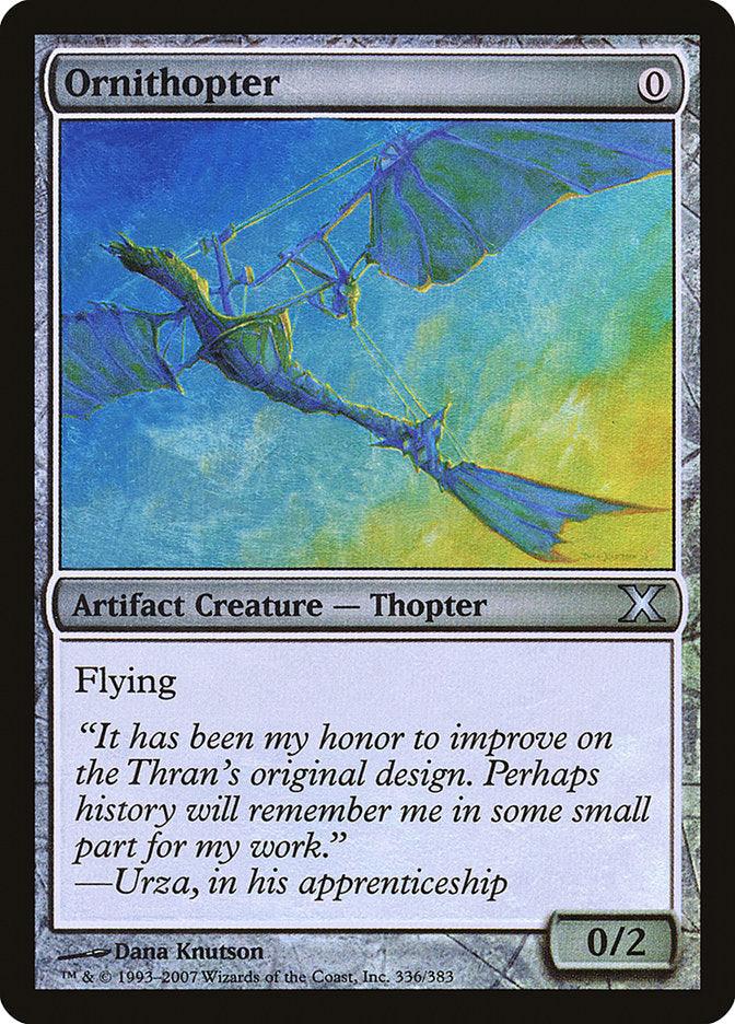 Ornithopter (Premium Foil) [Tenth Edition] - La Boîte Mystère ( The Mystery Box)