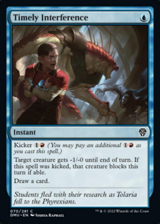 Timely Interference [Dominaria United] - La Boîte Mystère ( The Mystery Box)
