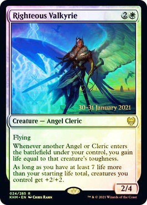 Righteous Valkyrie [Kaldheim Prerelease Promos] - La Boîte Mystère ( The Mystery Box)