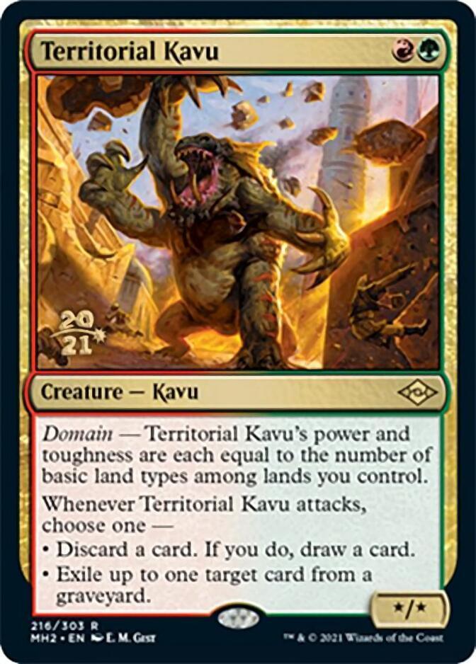Territorial Kavu [Modern Horizons 2 Prerelease Promos] - La Boîte Mystère ( The Mystery Box)