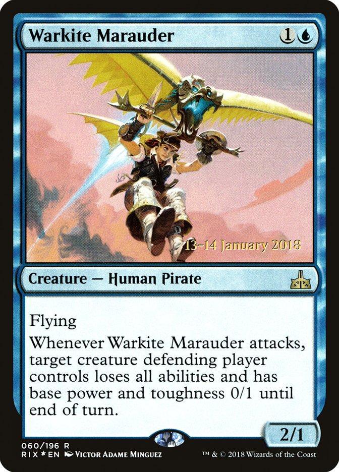 Warkite Marauder [Rivals of Ixalan Prerelease Promos] - La Boîte Mystère ( The Mystery Box)