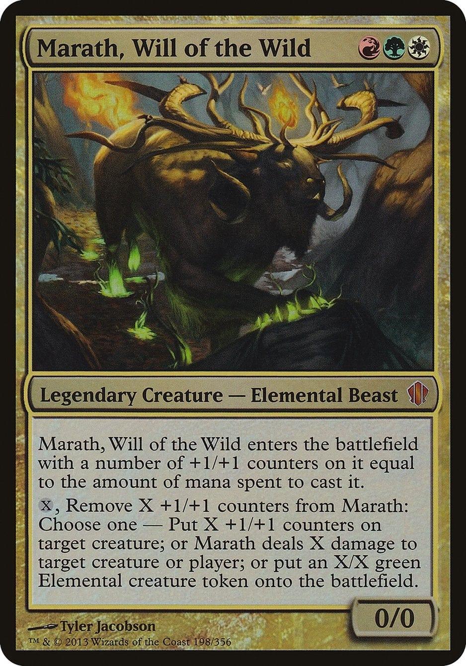 Marath, Will of the Wild (Oversized) [Commander 2013 Oversized] - La Boîte Mystère ( The Mystery Box)