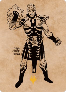 Jon Irenicus, Shattered One Art Card (67) (Gold-Stamped) [Commander Legends: Battle for Baldur's Gate Art Series] - La Boîte Mystère ( The Mystery Box)