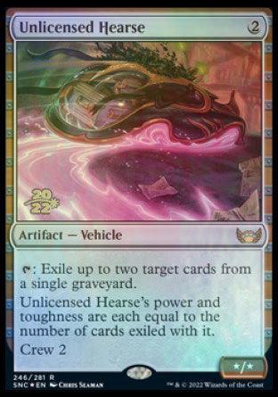 Unlicensed Hearse [Streets of New Capenna Prerelease Promos] - La Boîte Mystère ( The Mystery Box)
