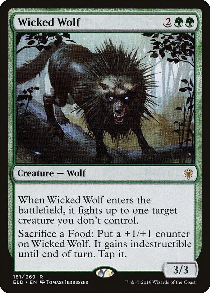 Wicked Wolf [Throne of Eldraine] - La Boîte Mystère ( The Mystery Box)