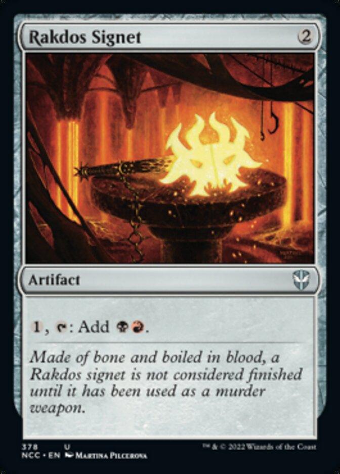 Rakdos Signet [Streets of New Capenna Commander] - La Boîte Mystère ( The Mystery Box)