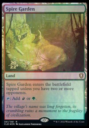 Spire Garden [Commander Legends: Battle for Baldur's Gate Prerelease Promos] - La Boîte Mystère ( The Mystery Box)