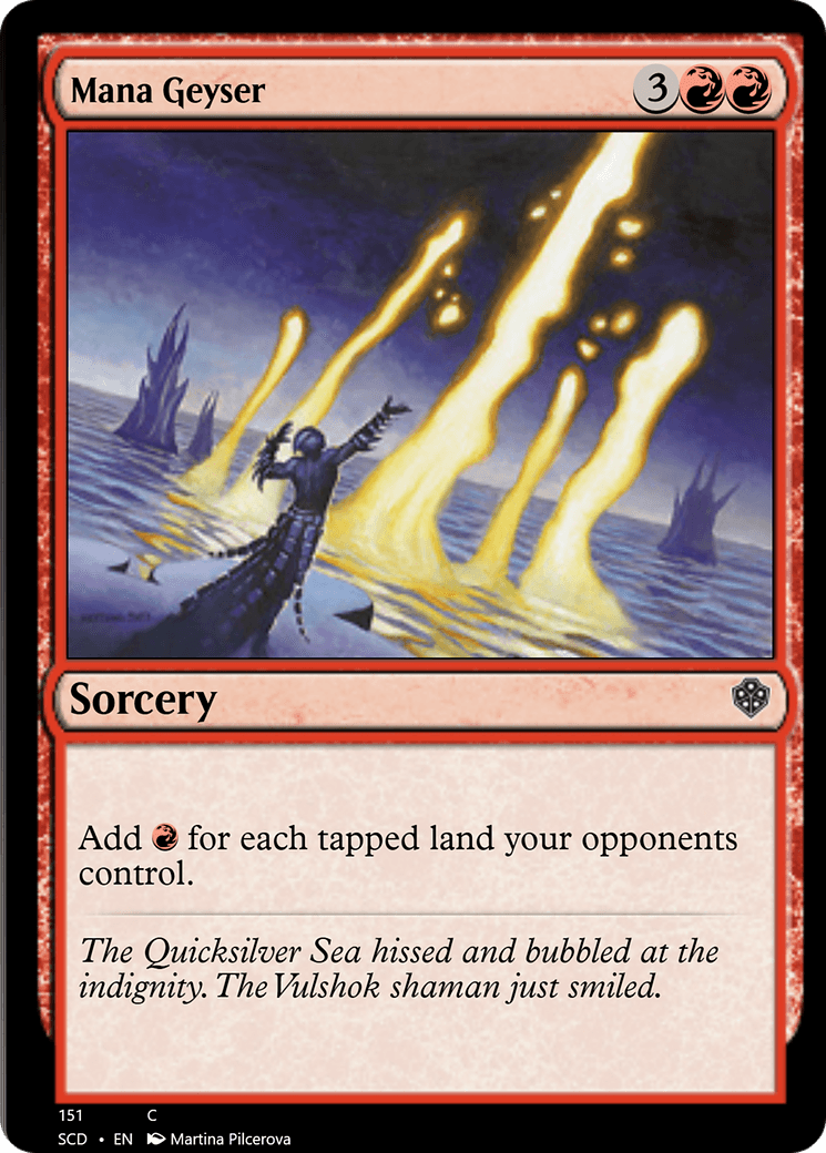 Mana Geyser [Starter Commander Decks] - La Boîte Mystère ( The Mystery Box)