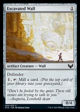 Excavated Wall [Strixhaven: School of Mages] - La Boîte Mystère ( The Mystery Box)