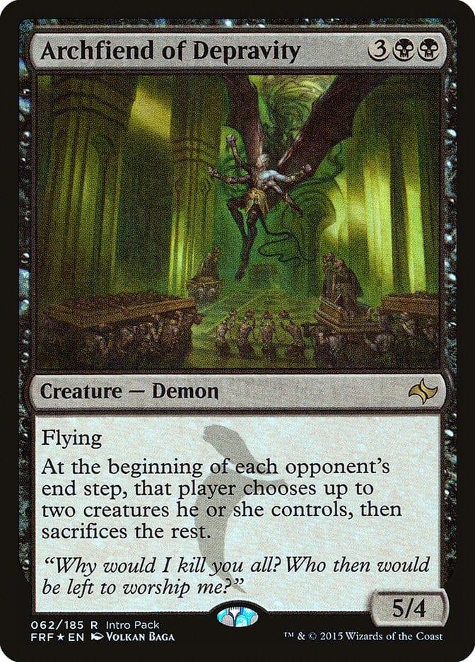 Archfiend of Depravity (Intro Pack) [Fate Reforged Promos] - La Boîte Mystère ( The Mystery Box)