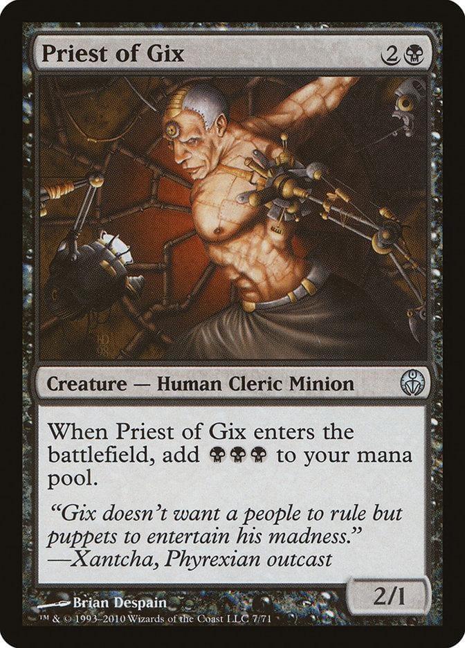 Priest of Gix [Duel Decks: Phyrexia vs. the Coalition] - La Boîte Mystère ( The Mystery Box)