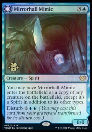 Mirrorhall Mimic // Ghastly Mimicry [Innistrad: Crimson Vow Prerelease Promos] - La Boîte Mystère ( The Mystery Box)