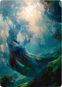 Forest 3 Art Card [Zendikar Rising Art Series] - La Boîte Mystère ( The Mystery Box)