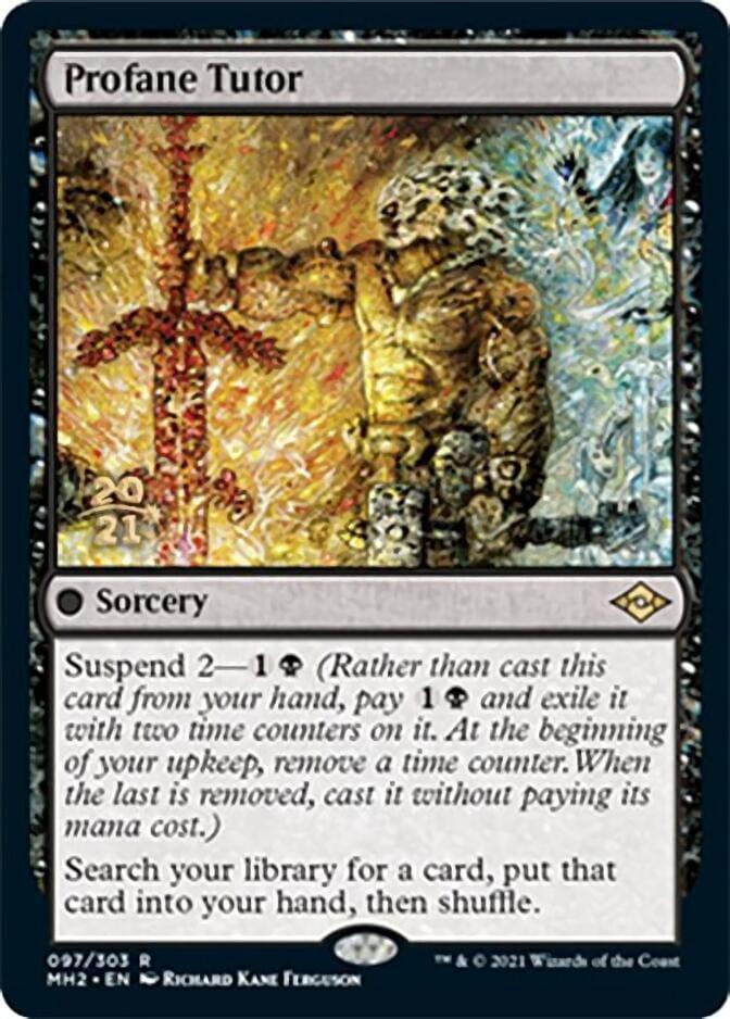 Profane Tutor [Modern Horizons 2 Prerelease Promos] - La Boîte Mystère ( The Mystery Box)