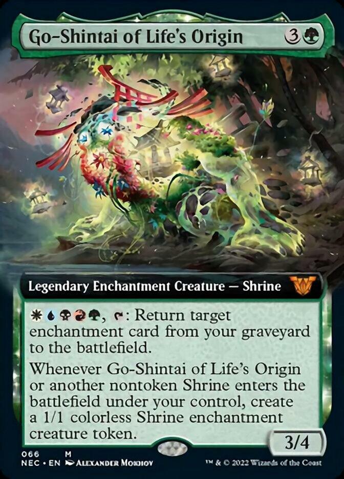 Go-Shintai of Life's Origin (Extended) [Kamigawa: Neon Dynasty Commander] - La Boîte Mystère ( The Mystery Box)