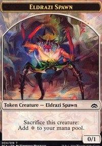 Eldrazi Spawn (004) // Eldrazi Double-sided Token [Planechase Anthology] - La Boîte Mystère ( The Mystery Box)