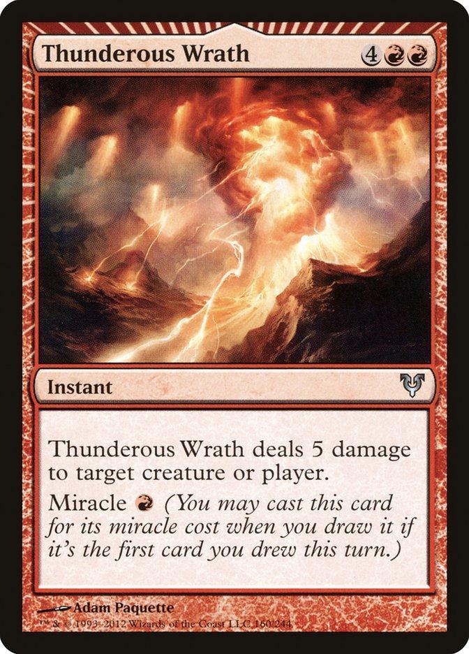 Thunderous Wrath [Avacyn Restored] - La Boîte Mystère ( The Mystery Box)
