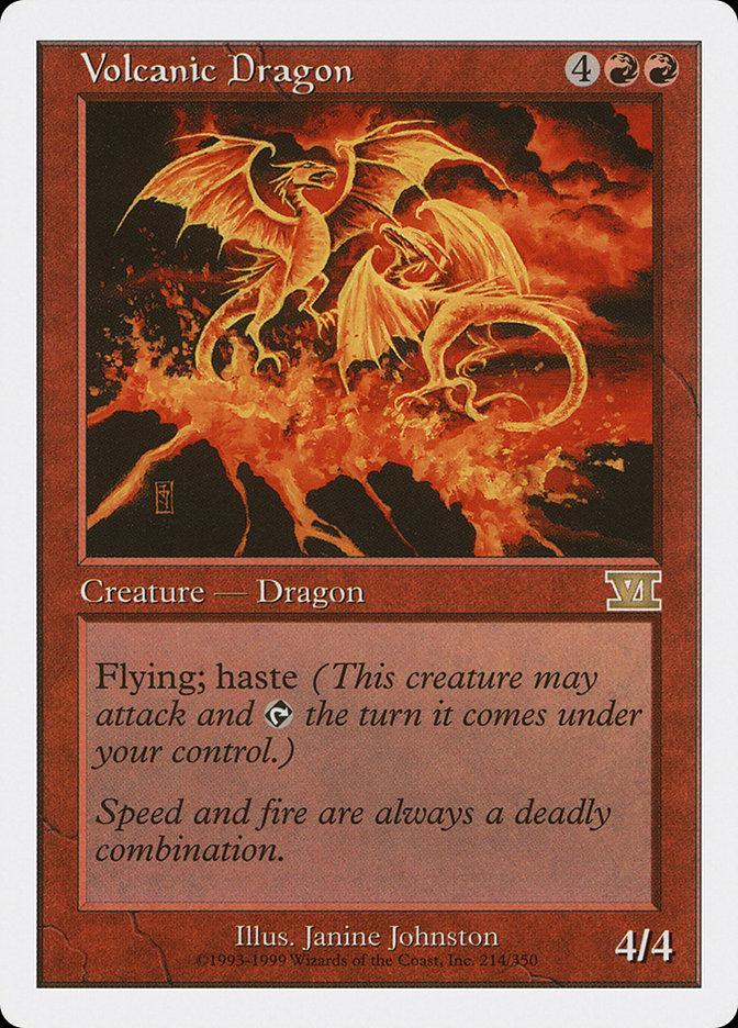Volcanic Dragon [Classic Sixth Edition] - La Boîte Mystère ( The Mystery Box)