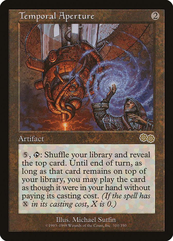 Temporal Aperture [Urza's Saga] - La Boîte Mystère ( The Mystery Box)