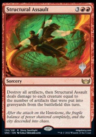 Structural Assault (Promo Pack) [Streets of New Capenna Promos] - La Boîte Mystère ( The Mystery Box)
