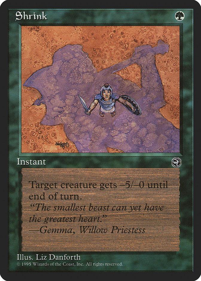 Shrink (Gemma Flavor Text) [Homelands] - La Boîte Mystère ( The Mystery Box)