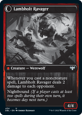 Lambholt Raconteur // Lambholt Ravager [Innistrad: Double Feature] - La Boîte Mystère ( The Mystery Box)