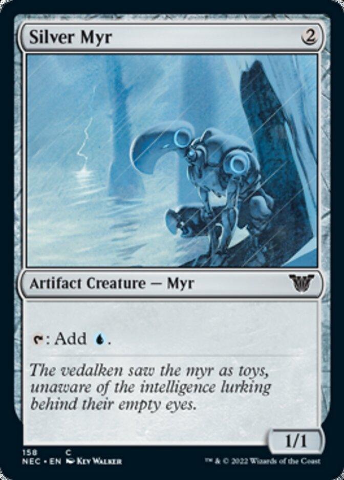 Silver Myr [Kamigawa: Neon Dynasty Commander] - La Boîte Mystère ( The Mystery Box)