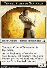 Temmet, Vizier of Naktamun // Zombie Token [Amonkhet] - La Boîte Mystère ( The Mystery Box)