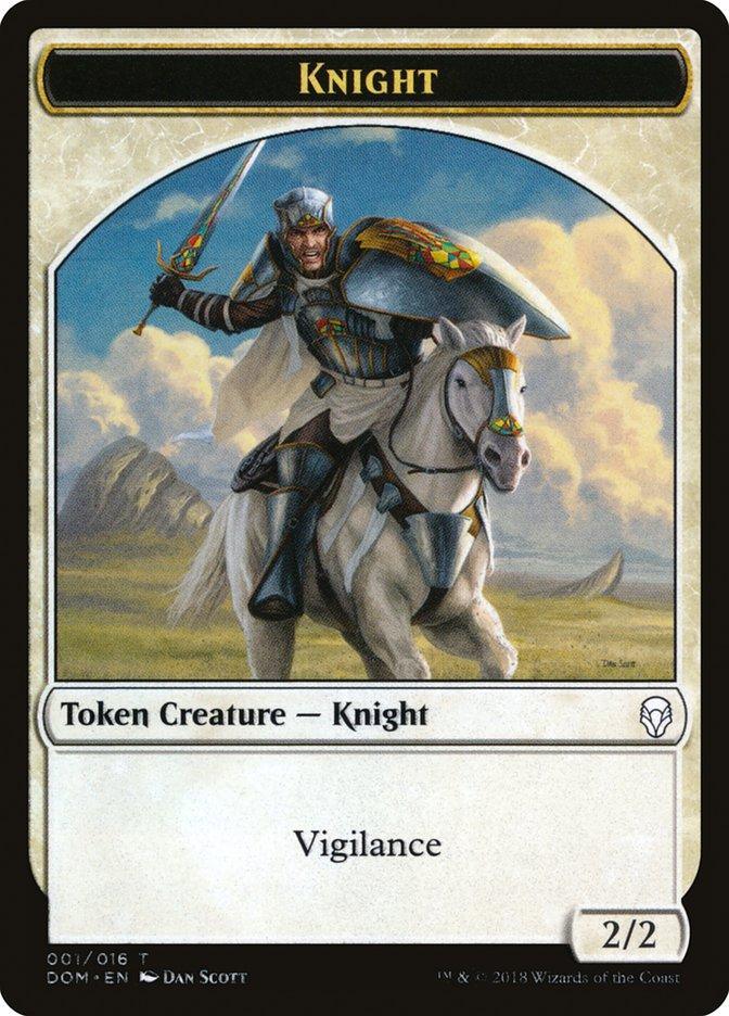 Knight (001/016) [Dominaria Tokens] - La Boîte Mystère ( The Mystery Box)