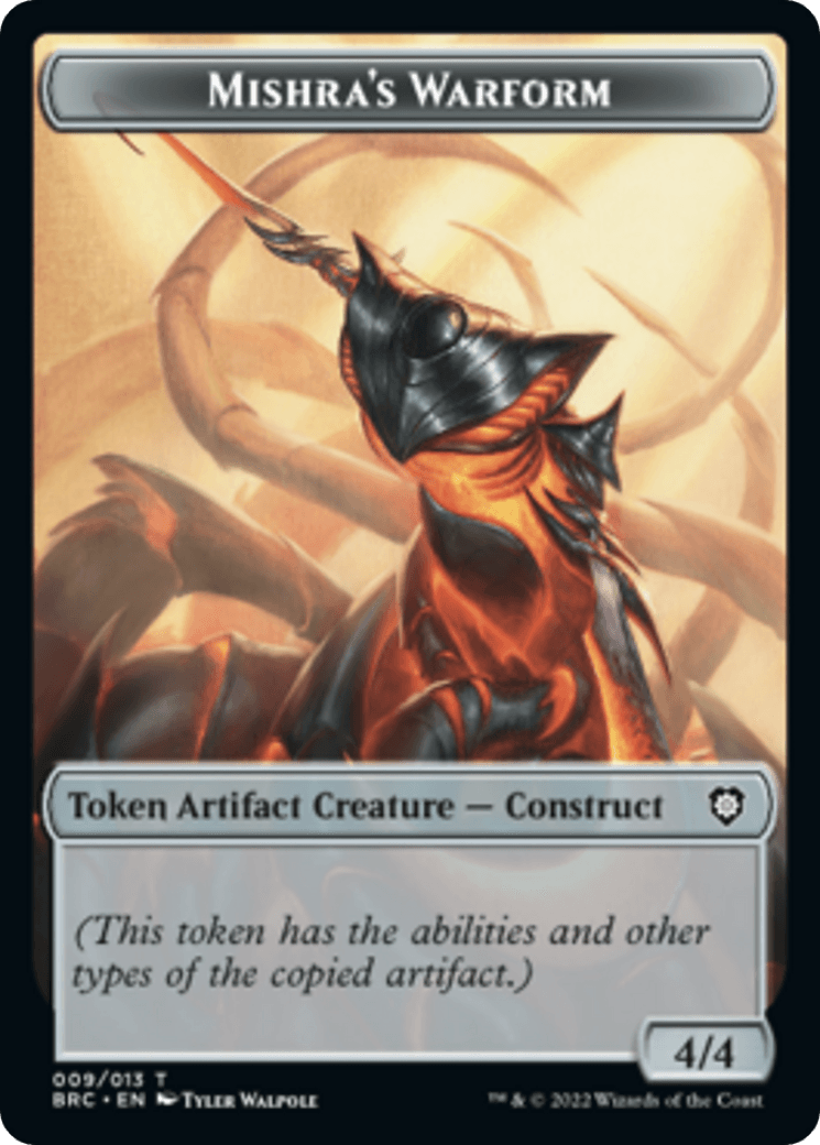 Mishra's Warform // Inkling Double-Sided Token [The Brothers' War Commander Tokens] - La Boîte Mystère ( The Mystery Box)