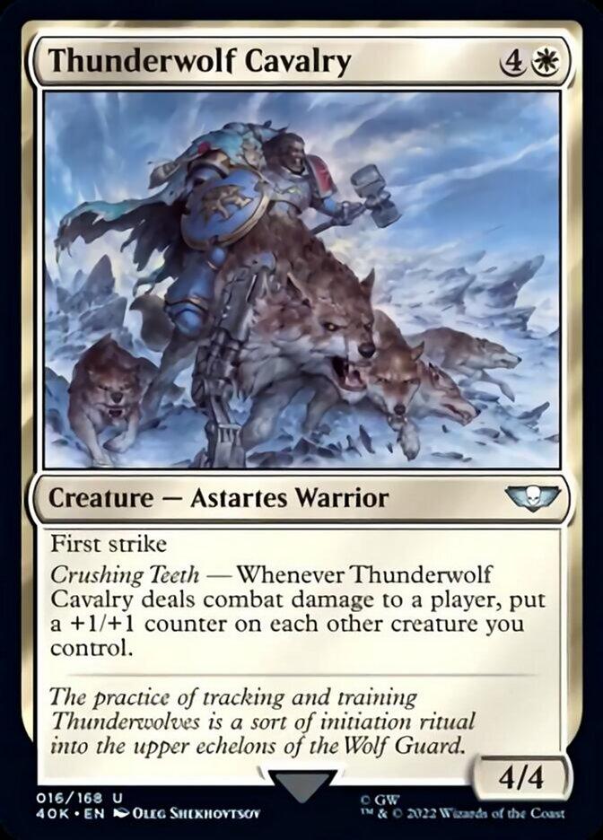 Thunderwolf Cavalry [Universes Beyond: Warhammer 40,000] - La Boîte Mystère ( The Mystery Box)