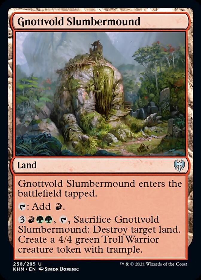 Gnottvold Slumbermound [Kaldheim] - La Boîte Mystère ( The Mystery Box)