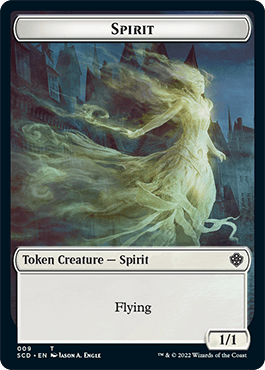 Bird // Spirit Double-Sided Token [Starter Commander Decks] - La Boîte Mystère ( The Mystery Box)