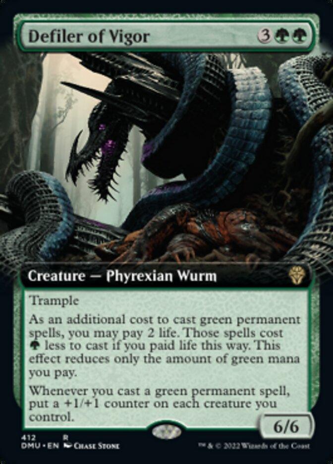 Defiler of Vigor (Extended Art) [Dominaria United] - La Boîte Mystère ( The Mystery Box)
