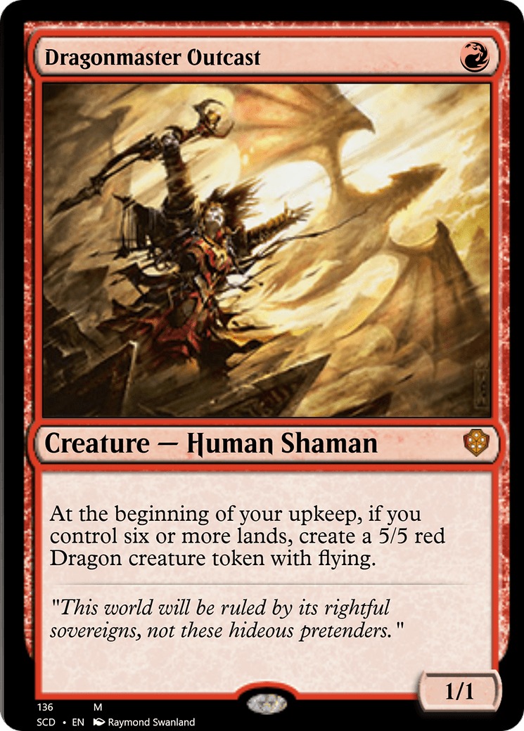 Dragonmaster Outcast [Starter Commander Decks] - La Boîte Mystère ( The Mystery Box)