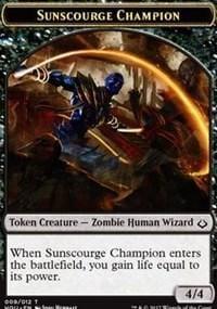 Sunscourge Champion // Cat Double-sided Token [Hour of Devastation] - La Boîte Mystère ( The Mystery Box)