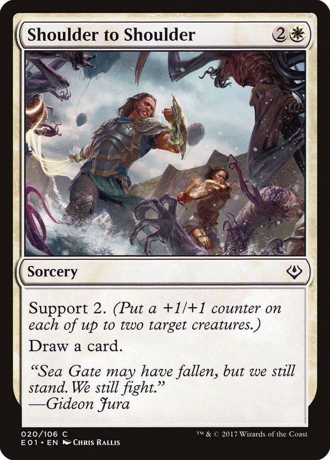 Shoulder to Shoulder [Archenemy: Nicol Bolas] - La Boîte Mystère ( The Mystery Box)