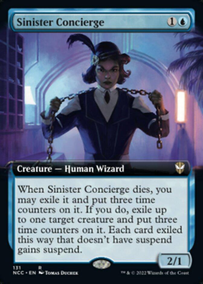 Sinister Concierge (Extended Art) [Streets of New Capenna Commander] - La Boîte Mystère ( The Mystery Box)
