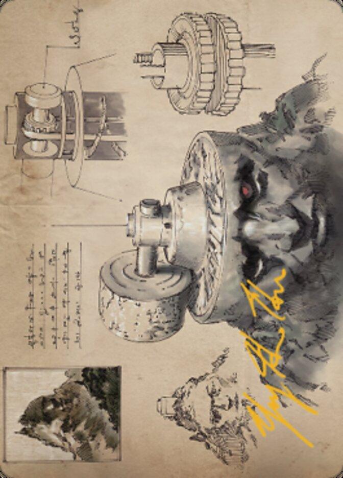 Millstone Art Card (Gold-Stamped Signature) [The Brothers' War Art Series] - La Boîte Mystère ( The Mystery Box)