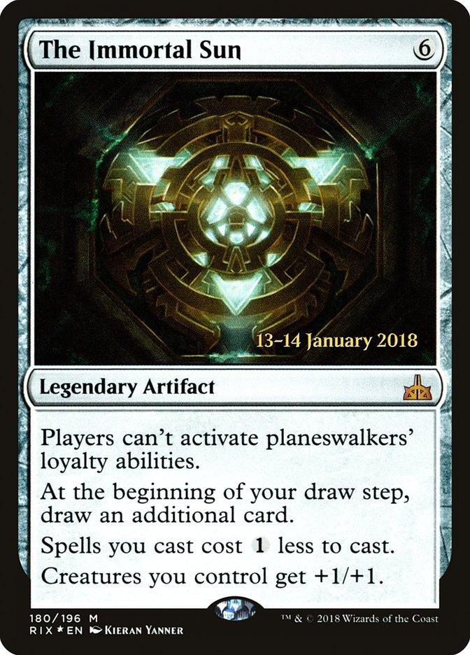 The Immortal Sun [Rivals of Ixalan Prerelease Promos] - La Boîte Mystère ( The Mystery Box)