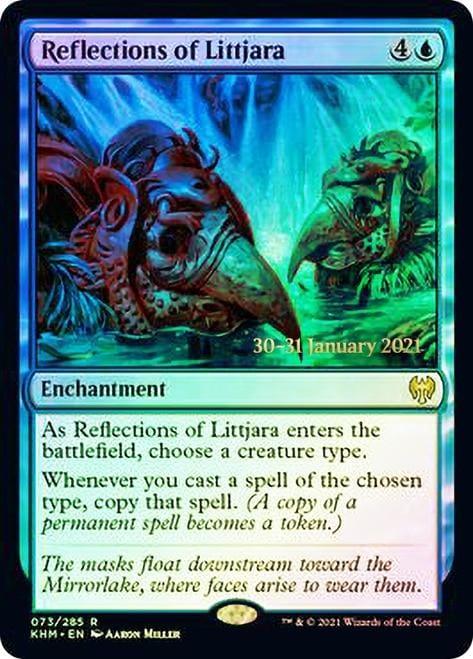 Reflections of Littjara [Kaldheim Prerelease Promos] - La Boîte Mystère ( The Mystery Box)