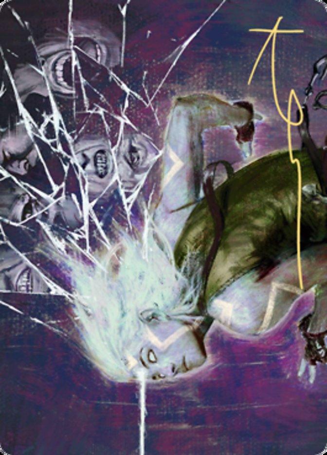 Anticognition Art Card (Gold-Stamped Signature) [Zendikar Rising Art Series] - La Boîte Mystère ( The Mystery Box)