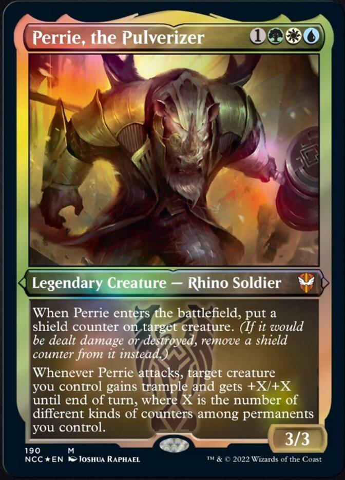 Perrie, the Pulverizer (Display Commander) [Streets of New Capenna Commander] - La Boîte Mystère ( The Mystery Box)