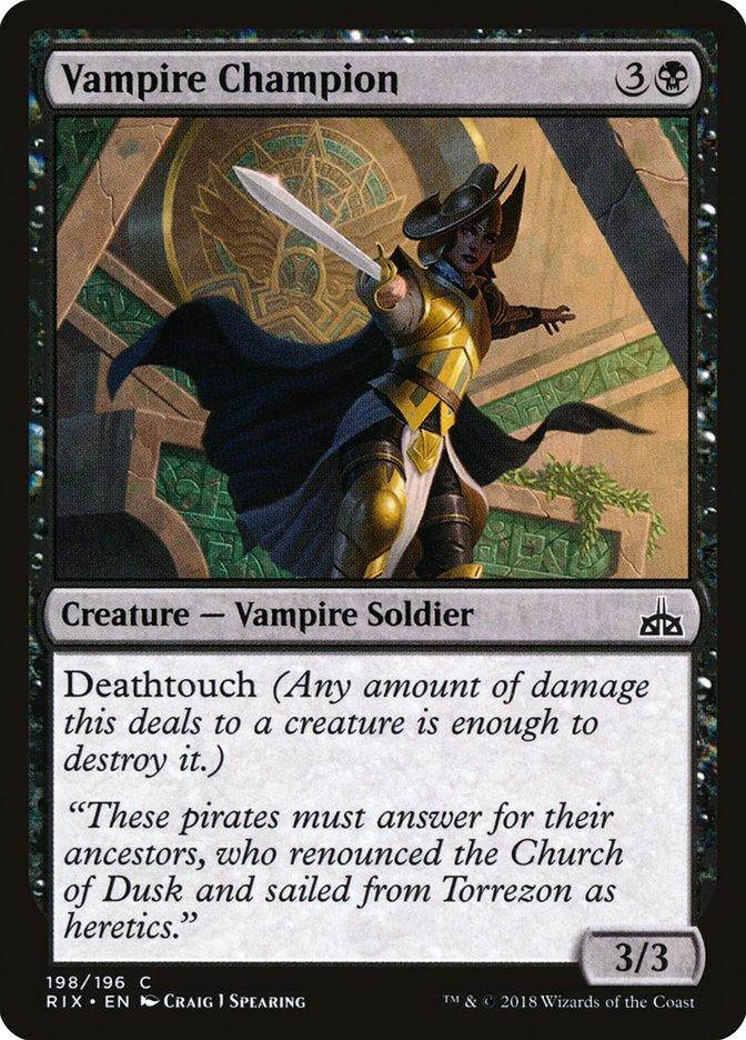 Vampire Champion [Rivals of Ixalan] - La Boîte Mystère ( The Mystery Box)