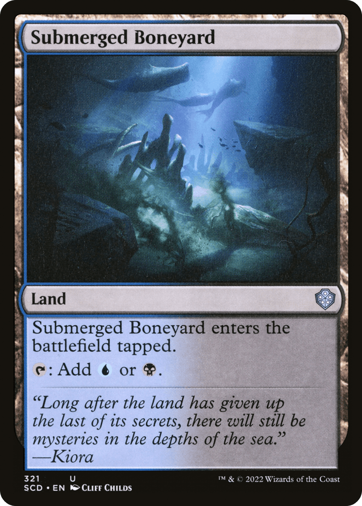 Submerged Boneyard [Starter Commander Decks] - La Boîte Mystère ( The Mystery Box)